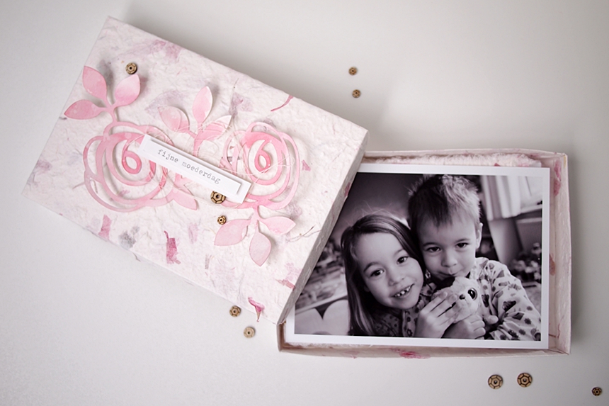Mother's Day Photo Box by Els Brigé